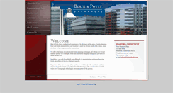 Desktop Screenshot of blairandpotts.com